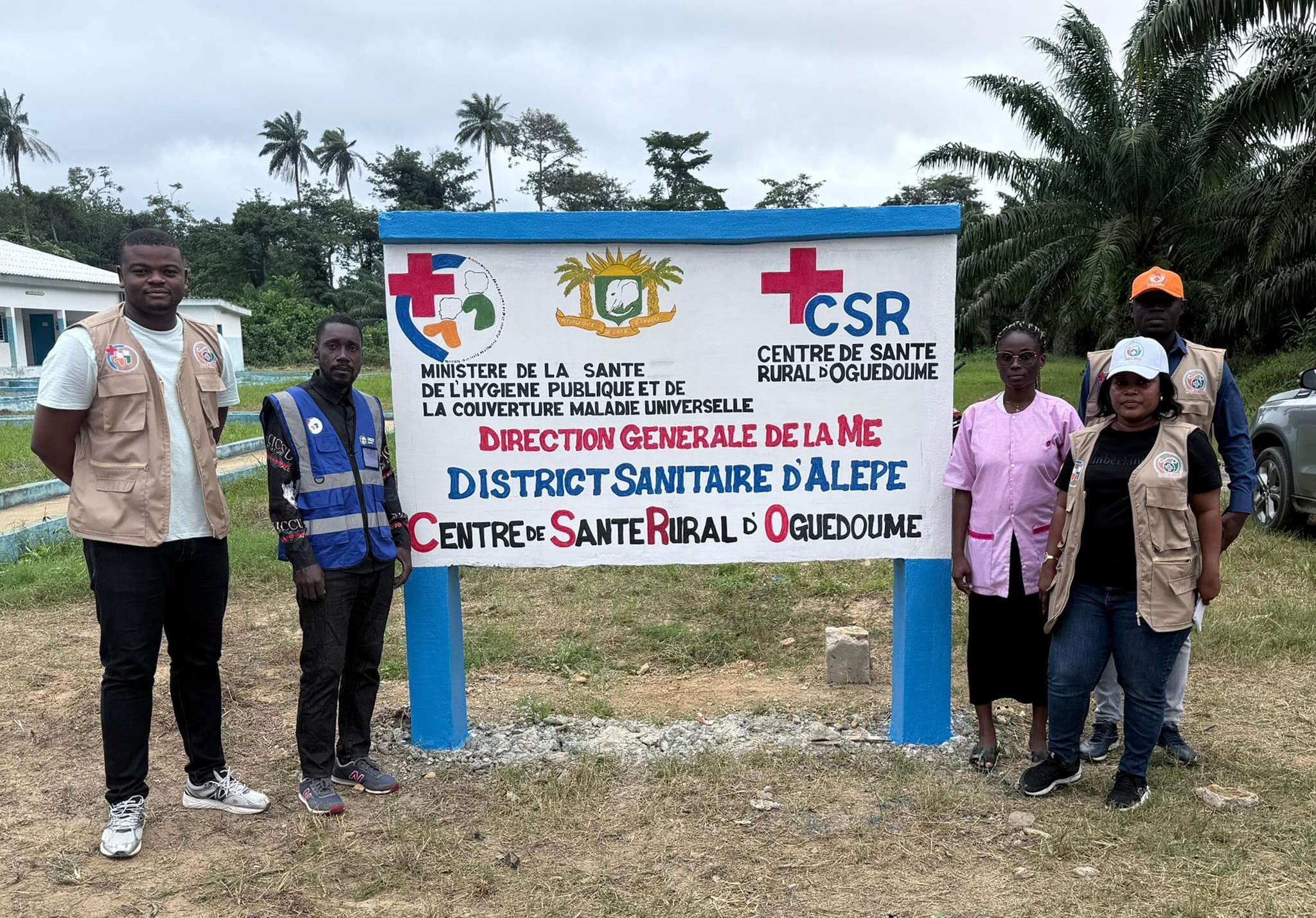 Mission de supervision et de suivi de la mise en œuvre des mesures d'ouverture des droits des assurés CMU, dans le District sanitaire d’Alépé