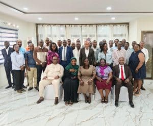 Mission de validation des données de consommation, photo de famille