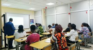 Formation de l'équipe pharmacie du CHU d'Angré